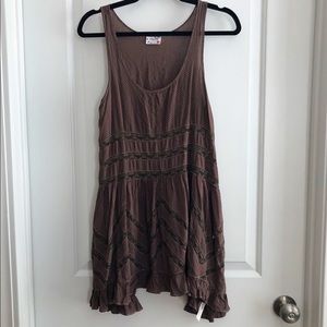 Free People Slip Tunic Tank